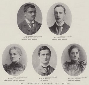 Tripos matematyczny Cambridge autorstwa English Photographer