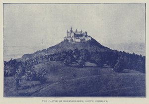 Zamek Hohenzollern, Niemcy Południowe autorstwa English Photographer