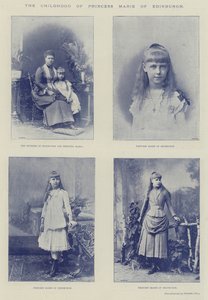 Dzieciństwo księżniczki Marie z Edynburga autorstwa English Photographer