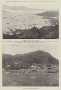 Pytanie chińskie, widoki Wiktorii, stolicy Hong-Kongu