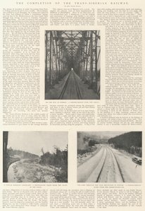 Zakończenie budowy Kolei Transsyberyjskiej