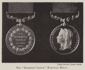 Medal pamiątkowy zamku Drummond autorstwa English Photographer