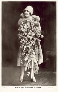 Księżna Yorku (zdjęcie czarno-białe) autorstwa English Photographer