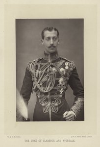 Książę Clarence i Avondale autorstwa English Photographer