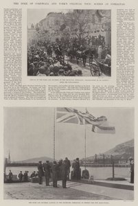 The Duke of Cornwall and Yorks Colonial Tour, Sceny w Gibraltarze