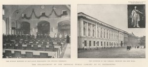 Rozbudowa Cesarskiej Biblioteki Publicznej w Petersburgu autorstwa English Photographer