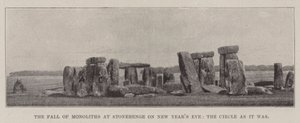 Upadek Monolitów w Stonehenge w sylwestra, Krąg jaki był autorstwa English Photographer