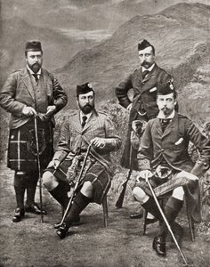 Czterej książęta, 1881 (fot. bw)