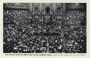 Spotkanie Wielkiego Przebudzenia, Royal Albert Hall, Londyn autorstwa English Photographer