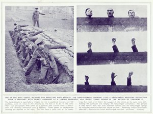 Granat ręczny z The Illustrated War News, opublikowany 22 listopada 1939 r. autorstwa English Photographer