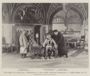 Pięta Achillesa, wyprodukowana w Globe Theatre 6 lutego, Scena z IV aktu autorstwa English Photographer