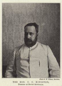 Honorowy C C Kingston, Premier Australii Południowej autorstwa English Photographer