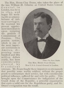 Szanowny Henry Clay Evans, Nowy Konsul Generalny USA w Londynie autorstwa English Photographer