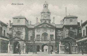 The Horse Guards, Londyn autorstwa English Photographer