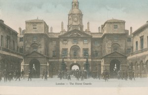 The Horse Guards, Londyn autorstwa English Photographer
