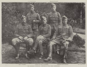 Cesarska Yeomanry, Oficerowie Pierwszego Kontyngentu autorstwa English Photographer