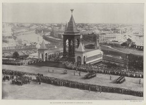 Inauguracja pomnika Aleksandra II w Moskwie