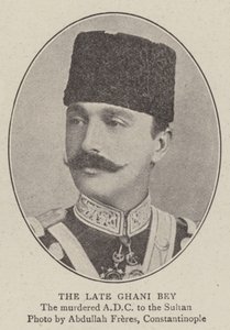 Późny Ghani Bey autorstwa English Photographer