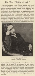 Późny Lewis Carroll autorstwa English Photographer