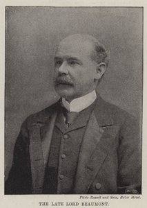 Zmarły Lord Beaumont autorstwa English Photographer