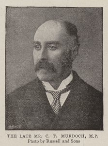 Zmarły pan C T Murdoch, MP autorstwa English Photographer