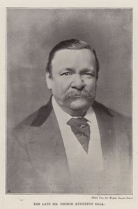 Nieżyjący Pan George Augustus Sala autorstwa English Photographer