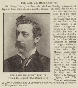 Nieżyjący pan Henry Pettitt autorstwa English Photographer