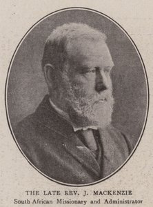 Późny wielebny J Mackenzie autorstwa English Photographer