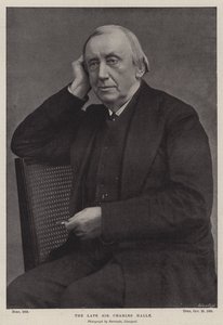 Nieżyjący sir Charles Halle autorstwa English Photographer