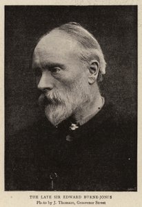 Późny Sir Edward Burne-Jonts autorstwa English Photographer