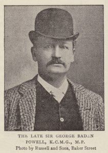 Późny Sir George Baden autorstwa English Photographer