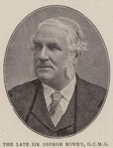 Późny Sir George Bowen, GCMG autorstwa English Photographer