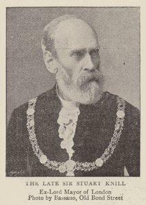 Późny Sir Stuart Knill autorstwa English Photographer