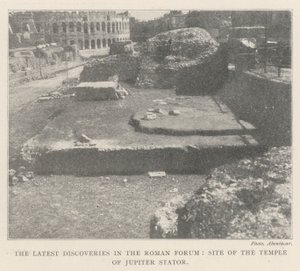 Najnowsze odkrycia na Forum Romanum, miejscu świątyni Jowisza Stator autorstwa English Photographer