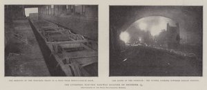 Katastrofa w Liverpool Electric Railway 23 grudnia autorstwa English Photographer
