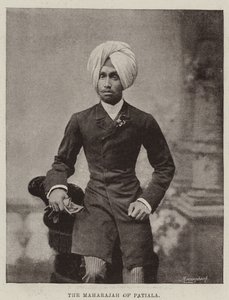 Maharadża z Patiala autorstwa English Photographer