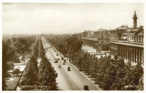 The Mall, Londyn (zdjęcie czarno-białe) autorstwa English Photographer