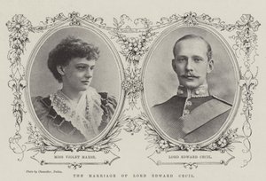 Małżeństwo Lorda Edwarda Cecil autorstwa English Photographer