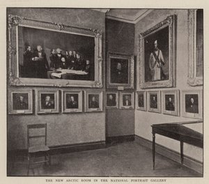 Nowa Sala Arktyczna w Narodowej Galerii Portretu autorstwa English Photographer
