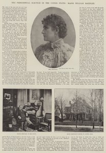 Wybory prezydenckie w Stanach Zjednoczonych, major William McKinley autorstwa English Photographer