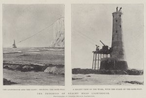 Postęp latarni Beachy Head autorstwa English Photographer