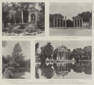 Zakup Villa Borghese przez rząd włoski, przy wsparciu prywatnej subskrypcji króla Victora Emmanuelsa