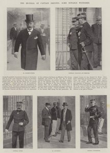 Ponowny proces kapitana Dreyfusa, kilku znanych świadków autorstwa English Photographer