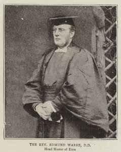 Wielebny Edmund Warre, DD autorstwa English Photographer