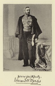 Prawy Szanowny Sir Edward Malet, GCB, Ambasador Jej Królewskiej Mości na Dworze Niemiec autorstwa English Photographer