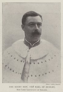 Szanowny hrabia Dudley, nowy lord porucznik Irlandii autorstwa English Photographer