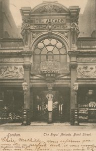 Royal Arcade, Bond Street autorstwa English Photographer
