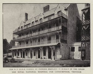 Królewski Narodowy Szpital Konsumpcyjny, Ventnor autorstwa English Photographer
