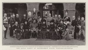 Partia Królewska w Domu Rządowym, Pietermaritzburg autorstwa English Photographer