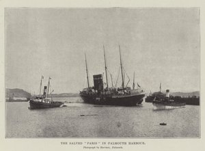 Ocalony Paryż w Falmouth Harbour autorstwa English Photographer